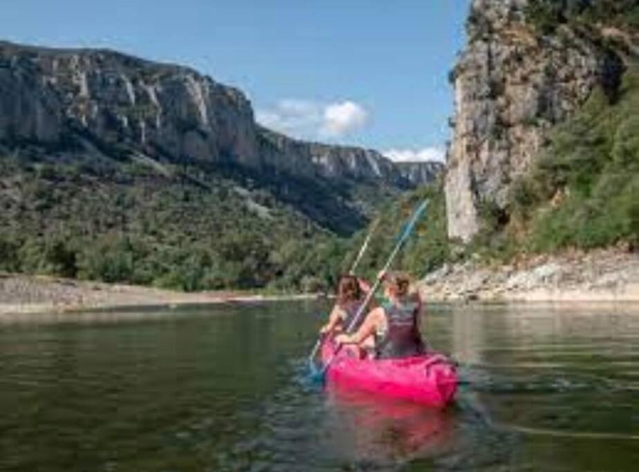 Вилла La O'Liso Gorges De L'Ardeche Салава Экстерьер фото